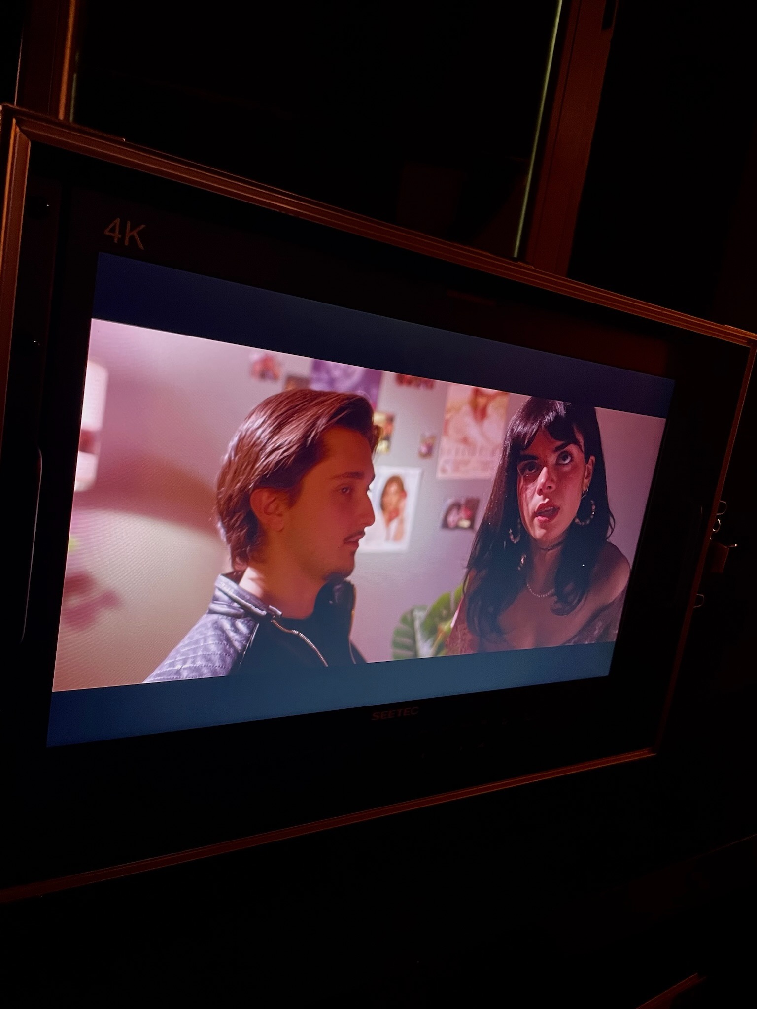 Color grading session
