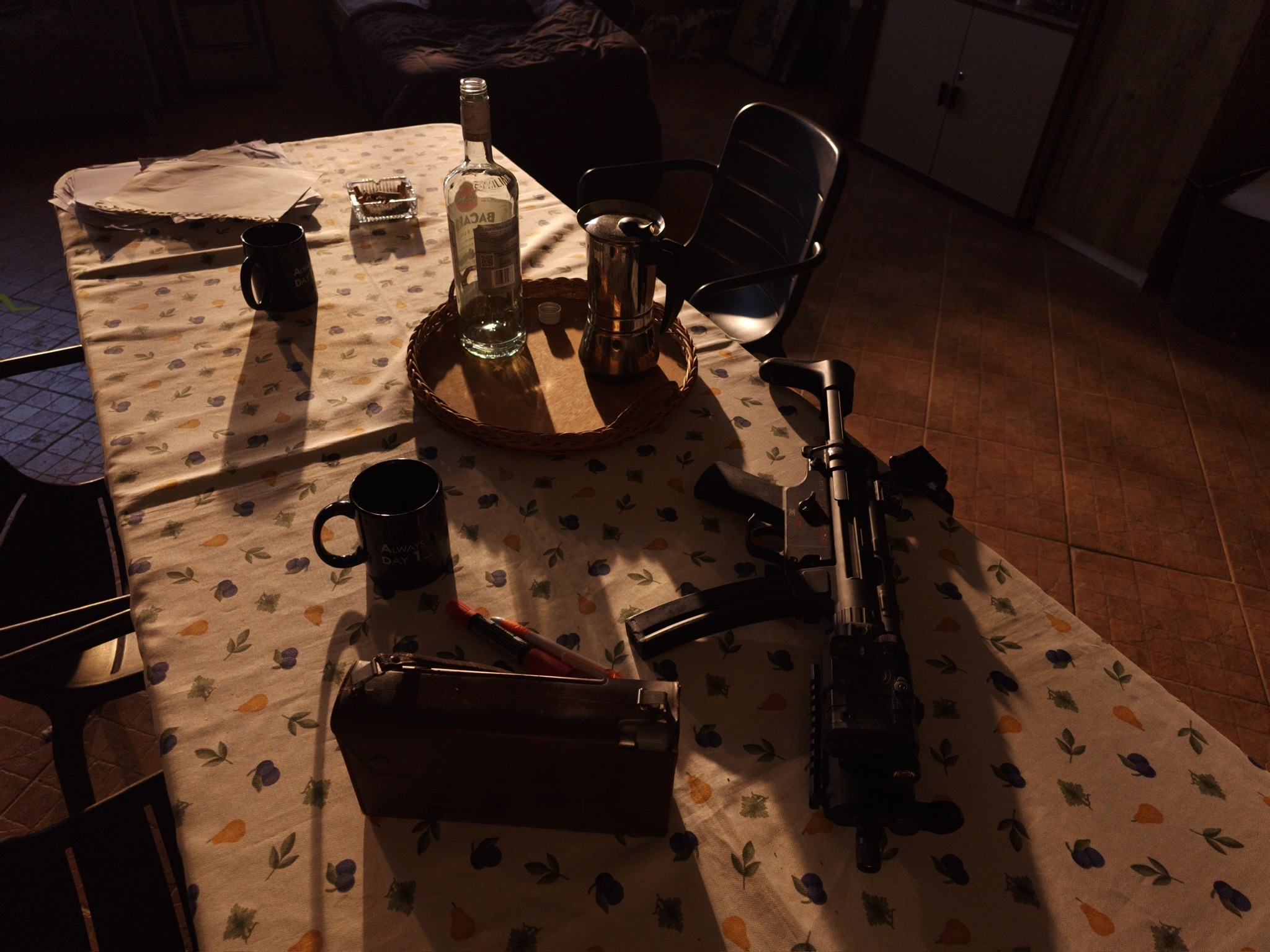 Production design setup